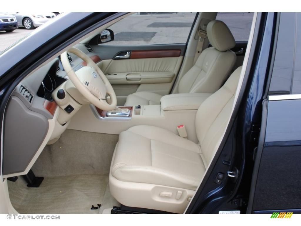 Wheat Interior 2007 Infiniti M 35 Sedan Photo #46955067
