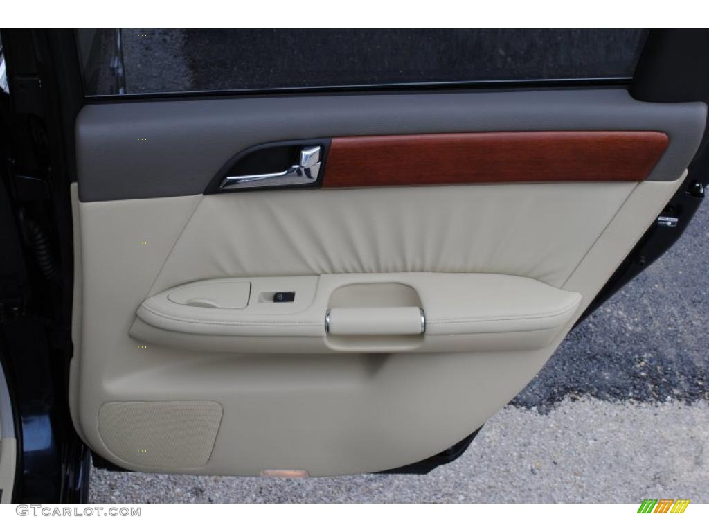 2007 Infiniti M 35 Sedan Wheat Door Panel Photo #46955211