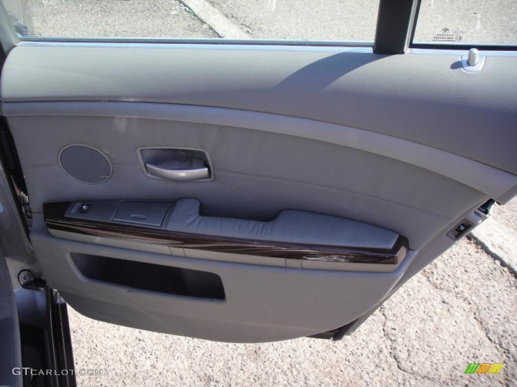 2002 7 Series 745i Sedan - Titanium Grey Metallic / Black photo #27