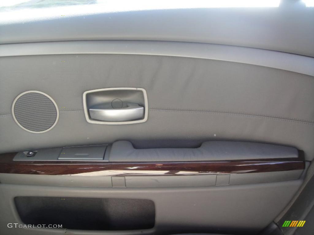 2002 7 Series 745i Sedan - Titanium Grey Metallic / Black photo #28