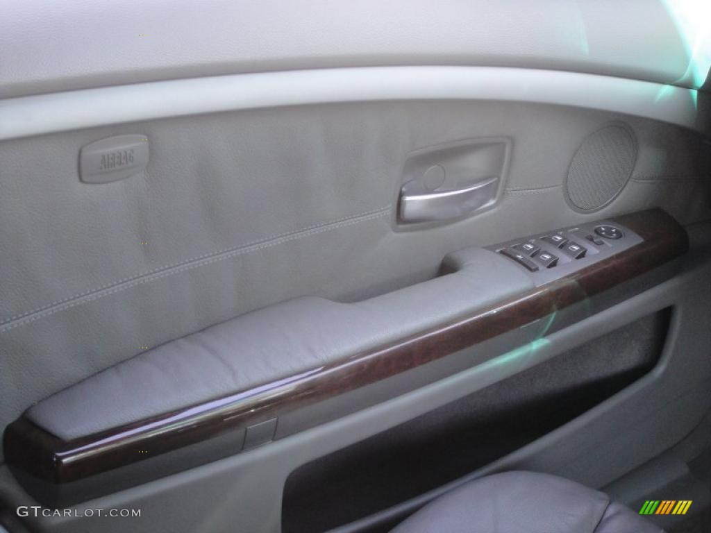 2002 7 Series 745i Sedan - Titanium Grey Metallic / Black photo #29