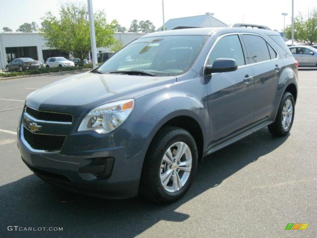 2011 Equinox LT - Twilight Blue Metallic / Jet Black photo #4