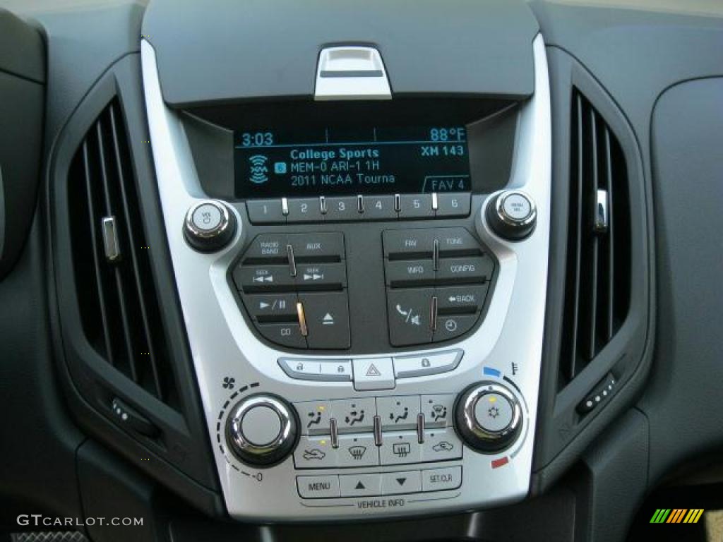 2011 Equinox LT - Twilight Blue Metallic / Jet Black photo #8
