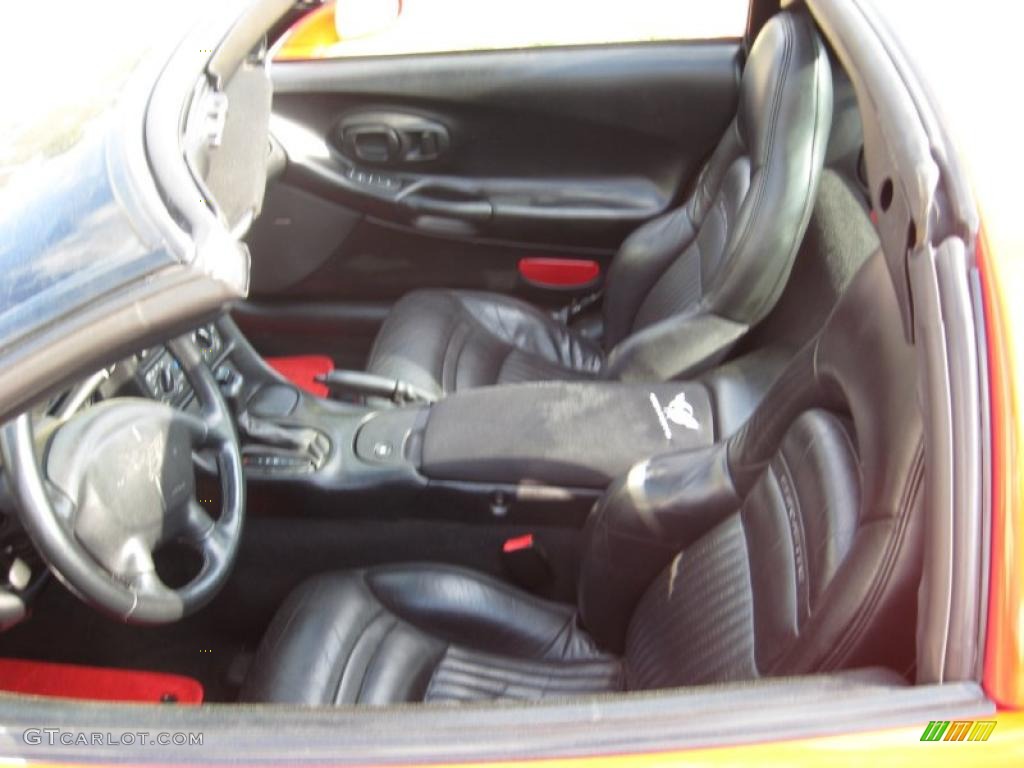 Black Interior 1998 Chevrolet Corvette Coupe Photo #46955799