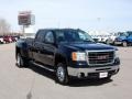 2008 Black Onyx GMC Sierra 3500HD SLT Crew Cab 4x4 Dually #46936665