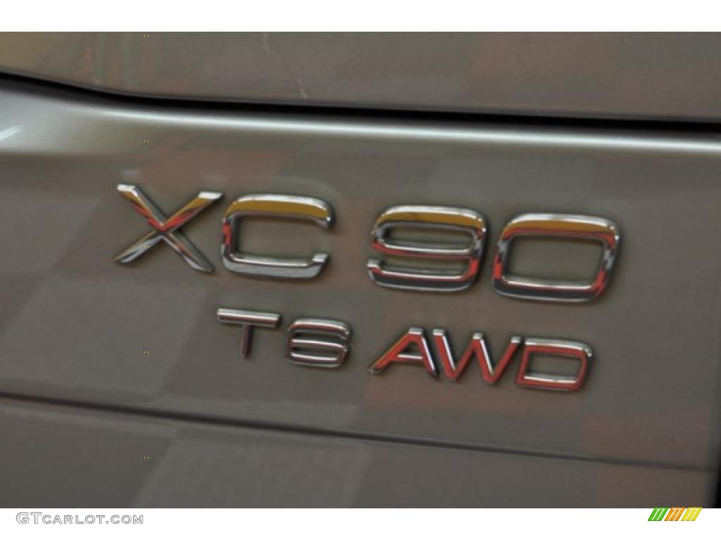 2003 XC90 T6 AWD - Silver Metallic / Taupe/Light Taupe photo #5