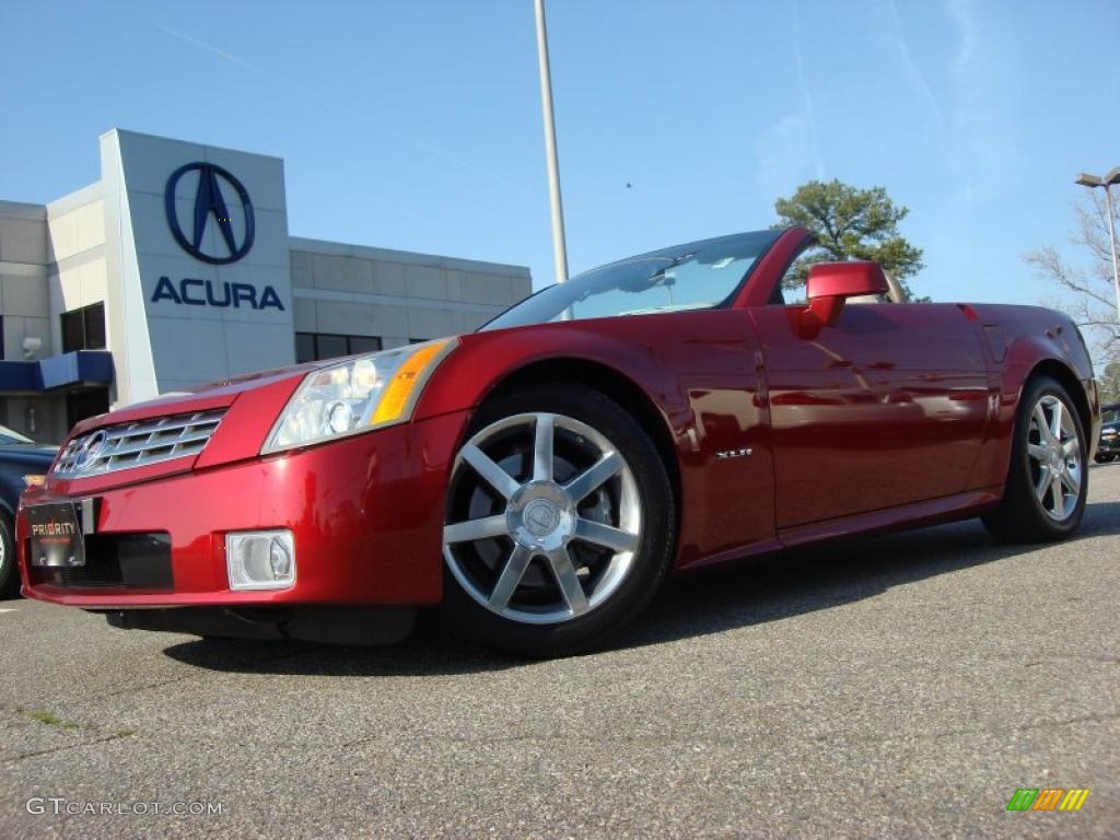 Crimson Pearl Cadillac XLR