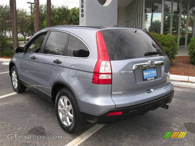 2008 CR-V EX 4WD - Glacier Blue Metallic / Gray photo #22