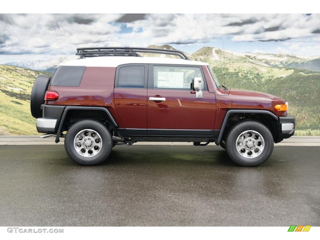 Brick Red 2011 Toyota FJ Cruiser 4WD Exterior Photo #46957838