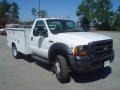 Oxford White - F450 Super Duty XL Regular Cab Chassis Utility Photo No. 3