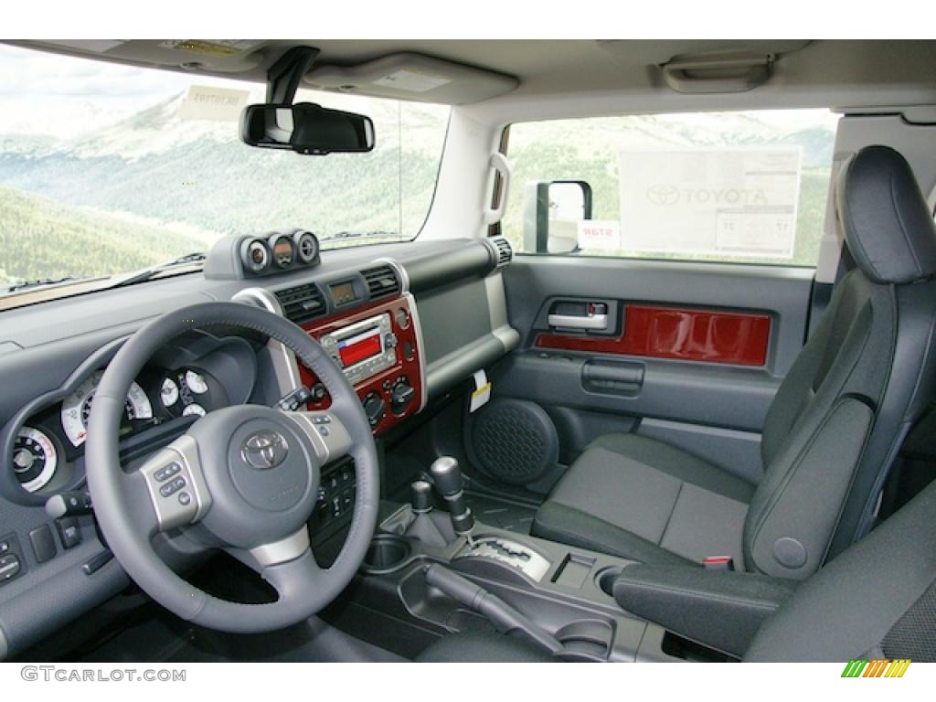 Dark Charcoal Interior 2011 Toyota FJ Cruiser 4WD Photo #46957869