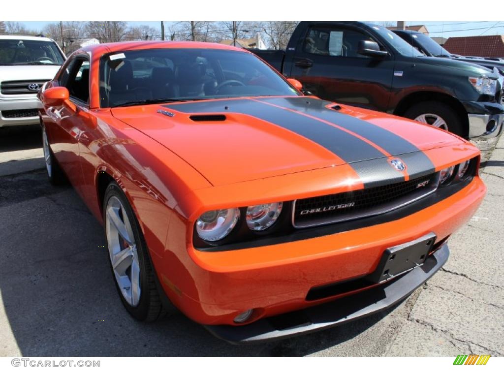 HEMI Orange 2008 Dodge Challenger SRT8 Exterior Photo #46957878