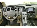 2011 Toyota Sequoia Sand Beige Interior Dashboard Photo
