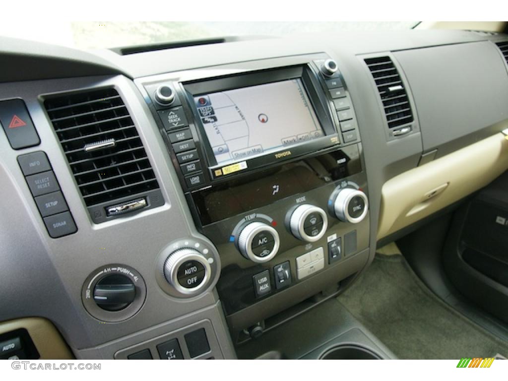 2011 Sequoia Limited 4WD - Black / Sand Beige photo #10