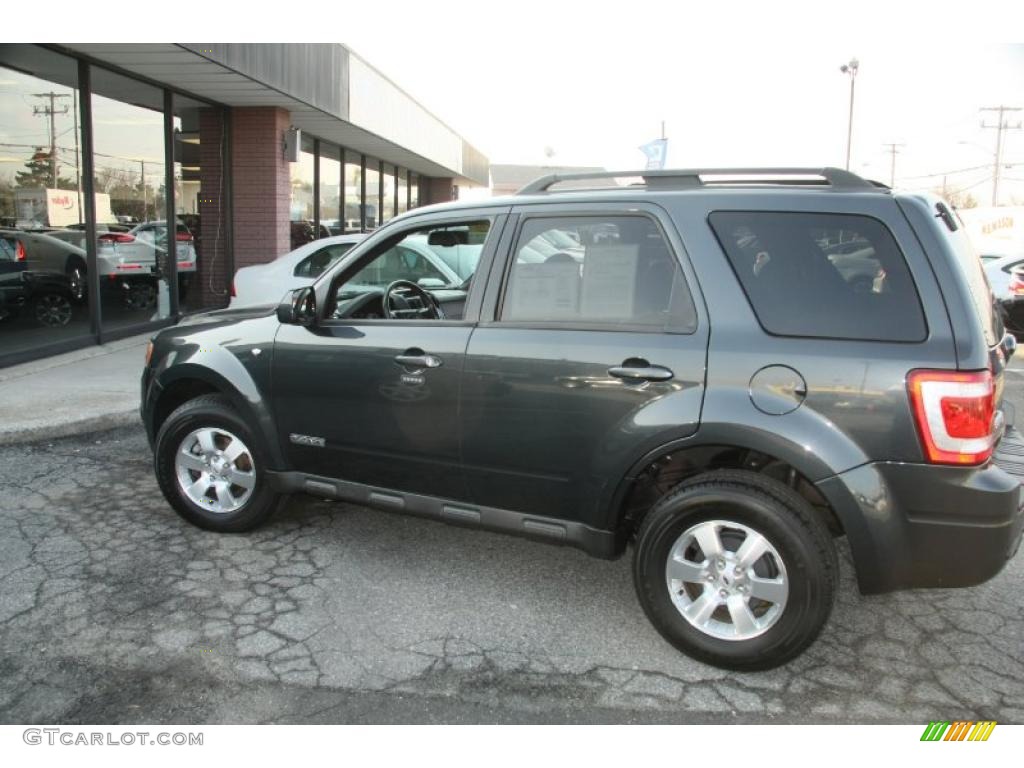 Black Pearl Slate Metallic 2008 Ford Escape Limited 4WD Exterior Photo #46958370