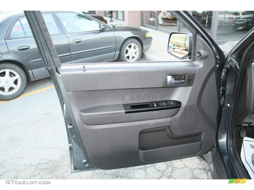 2008 Ford Escape Limited 4WD Charcoal Door Panel Photo #46958382