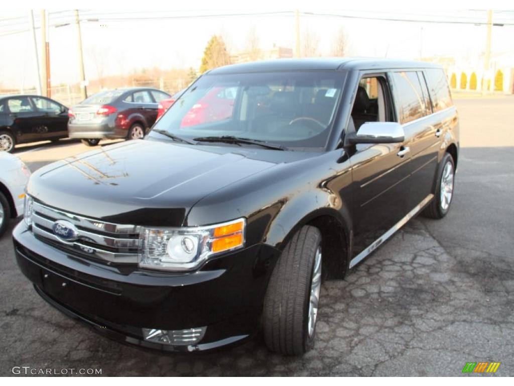 Tuxedo Black Metallic 2011 Ford Flex Limited AWD Exterior Photo #46958499