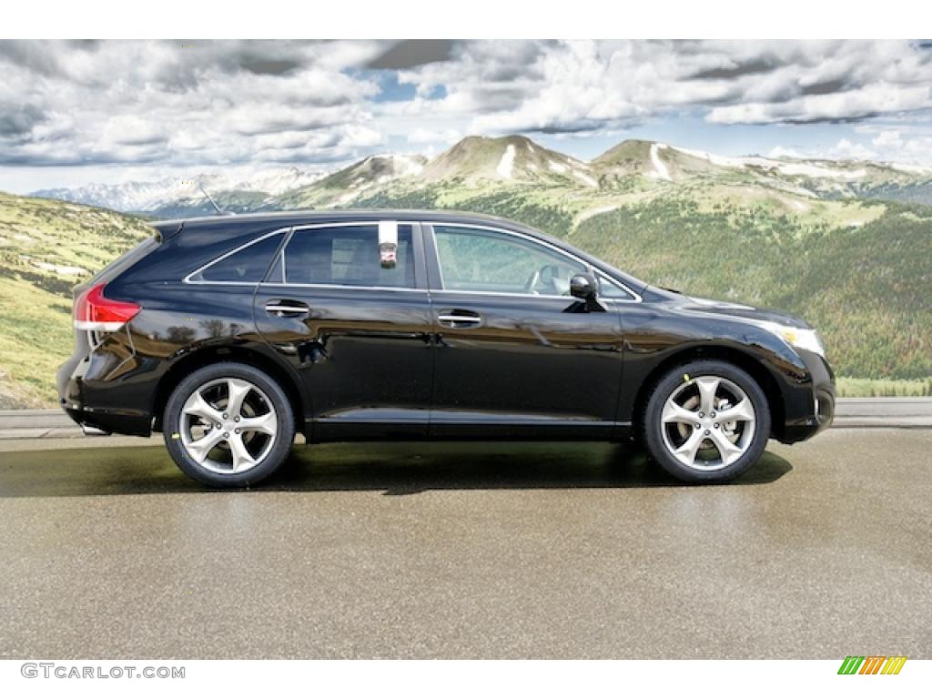Black 2011 Toyota Venza V6 AWD Exterior Photo #46958670
