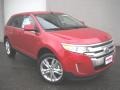 2011 Red Candy Metallic Ford Edge Limited AWD  photo #2