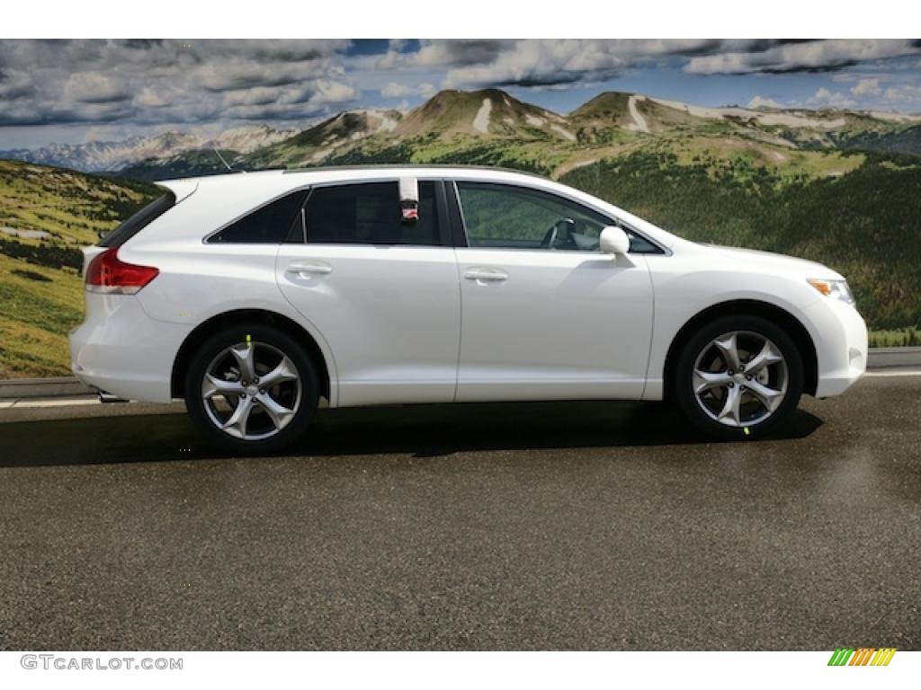 Blizzard Pearl White 2011 Toyota Venza V6 AWD Exterior Photo #46958853