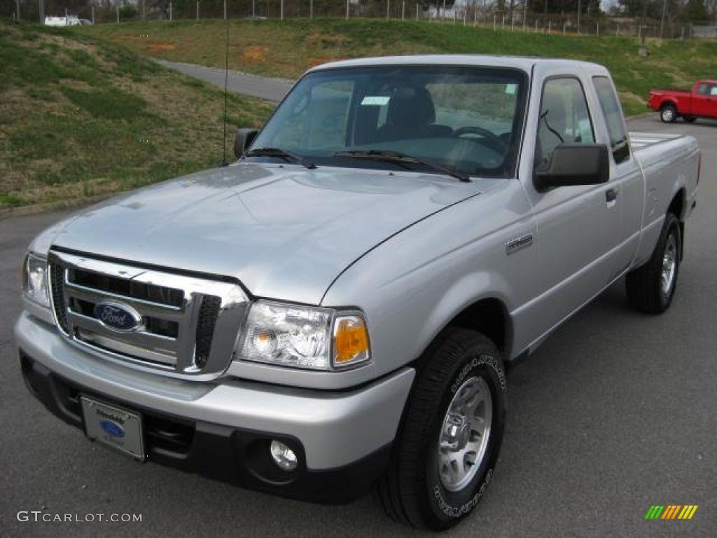 Silver Metallic 2011 Ford Ranger XLT SuperCab 4x4 Exterior Photo #46959897