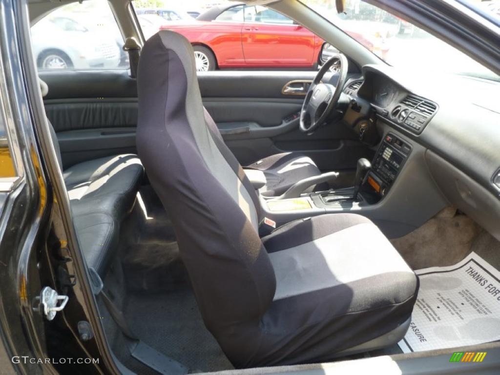 1995 Accord EX Coupe - Granada Black Pearl / Gray photo #9