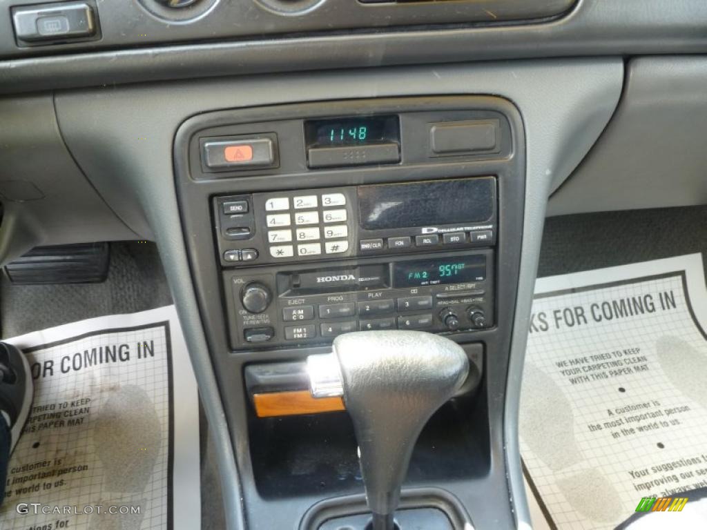 1995 Accord EX Coupe - Granada Black Pearl / Gray photo #10