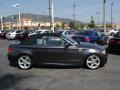 2008 Sparkling Graphite Metallic BMW 1 Series 135i Convertible  photo #3