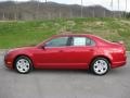 2011 Red Candy Metallic Ford Fusion SE  photo #1