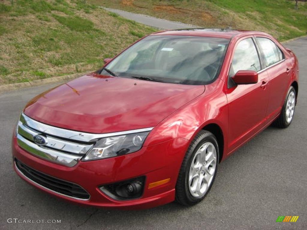 Red Candy Metallic 2011 Ford Fusion SE Exterior Photo #46960754