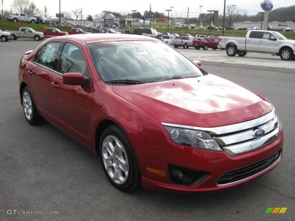 Red Candy Metallic 2011 Ford Fusion SE Exterior Photo #46960788