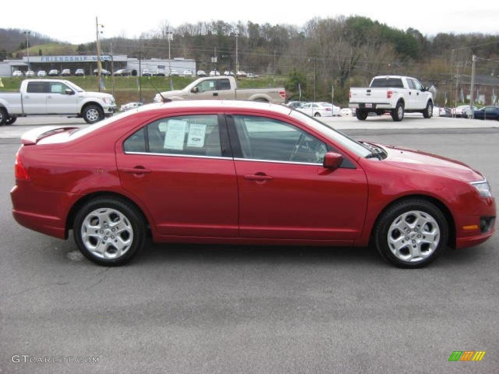 Red Candy Metallic 2011 Ford Fusion SE Exterior Photo #46960803