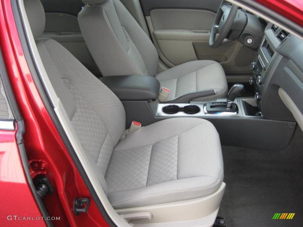 Medium Light Stone Interior 2011 Ford Fusion SE Photo #46960977