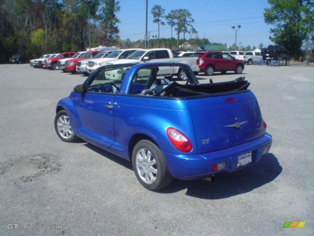 Electric Blue Pearl 2006 Chrysler PT Cruiser Touring Convertible Exterior Photo #46961055