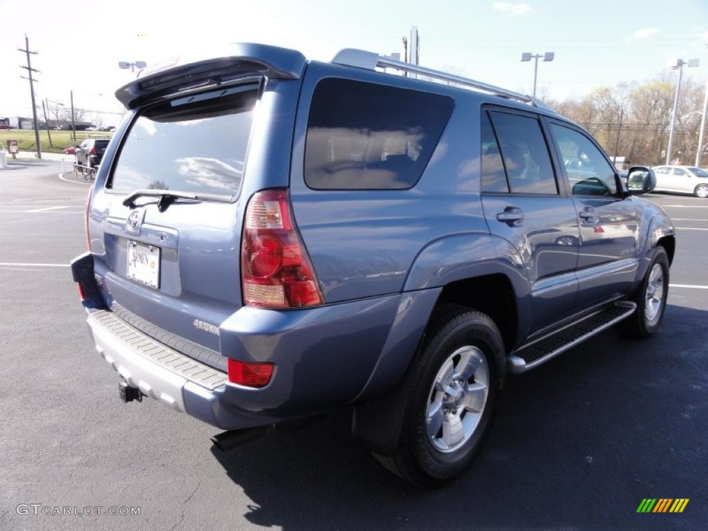 2003 4Runner Limited 4x4 - Pacific Blue Metallic / Stone photo #8