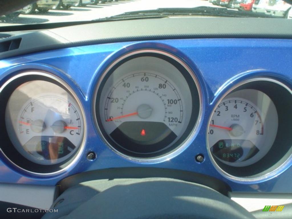 2006 PT Cruiser Touring Convertible - Electric Blue Pearl / Pastel Slate Gray photo #24