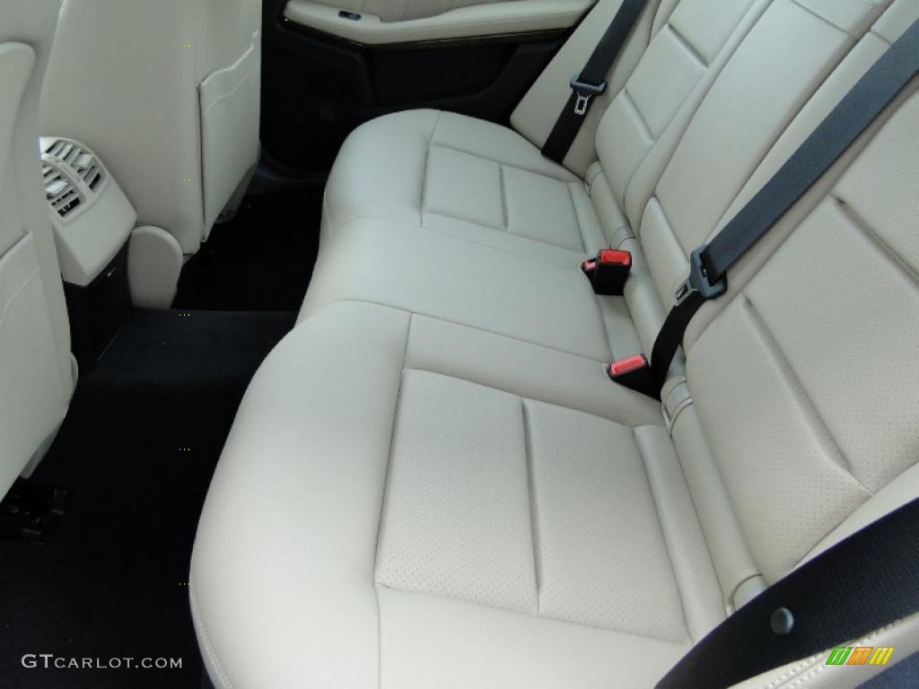 Almond/Black Interior 2011 Mercedes-Benz E 350 Sedan Photo #46961643