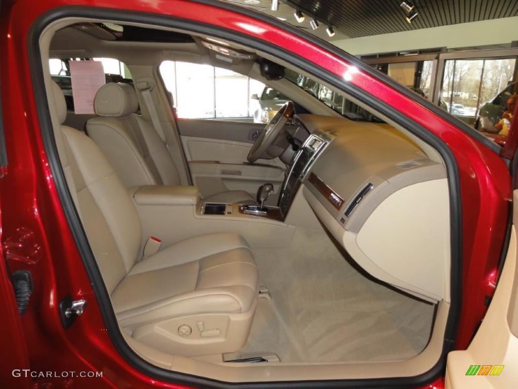 Cashmere Interior 2008 Cadillac STS 4 V6 AWD Photo #46961796