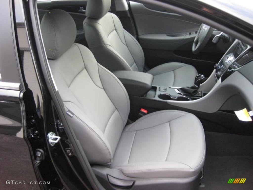 Gray Interior 2011 Hyundai Sonata Limited 2.0T Photo #46961814
