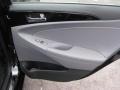 Gray 2011 Hyundai Sonata Limited 2.0T Door Panel
