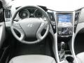 Gray 2011 Hyundai Sonata Limited 2.0T Dashboard