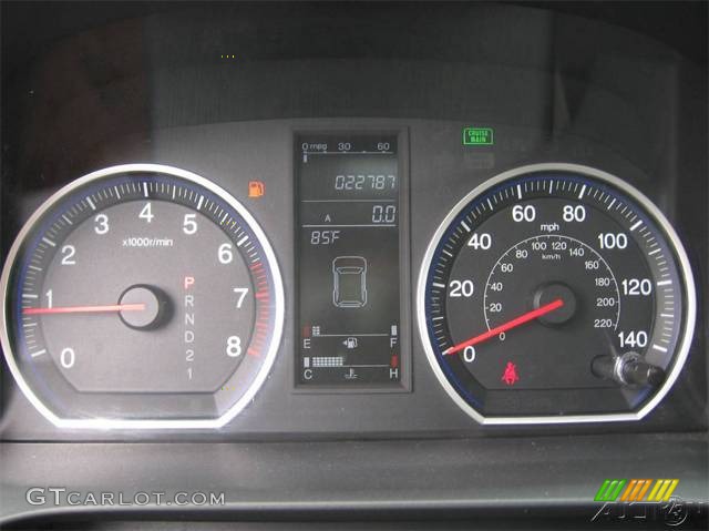 2008 CR-V EX 4WD - Glacier Blue Metallic / Gray photo #31