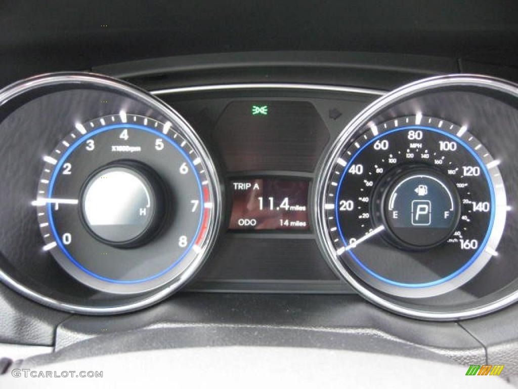 2011 Hyundai Sonata Limited 2.0T Gauges Photo #46961970