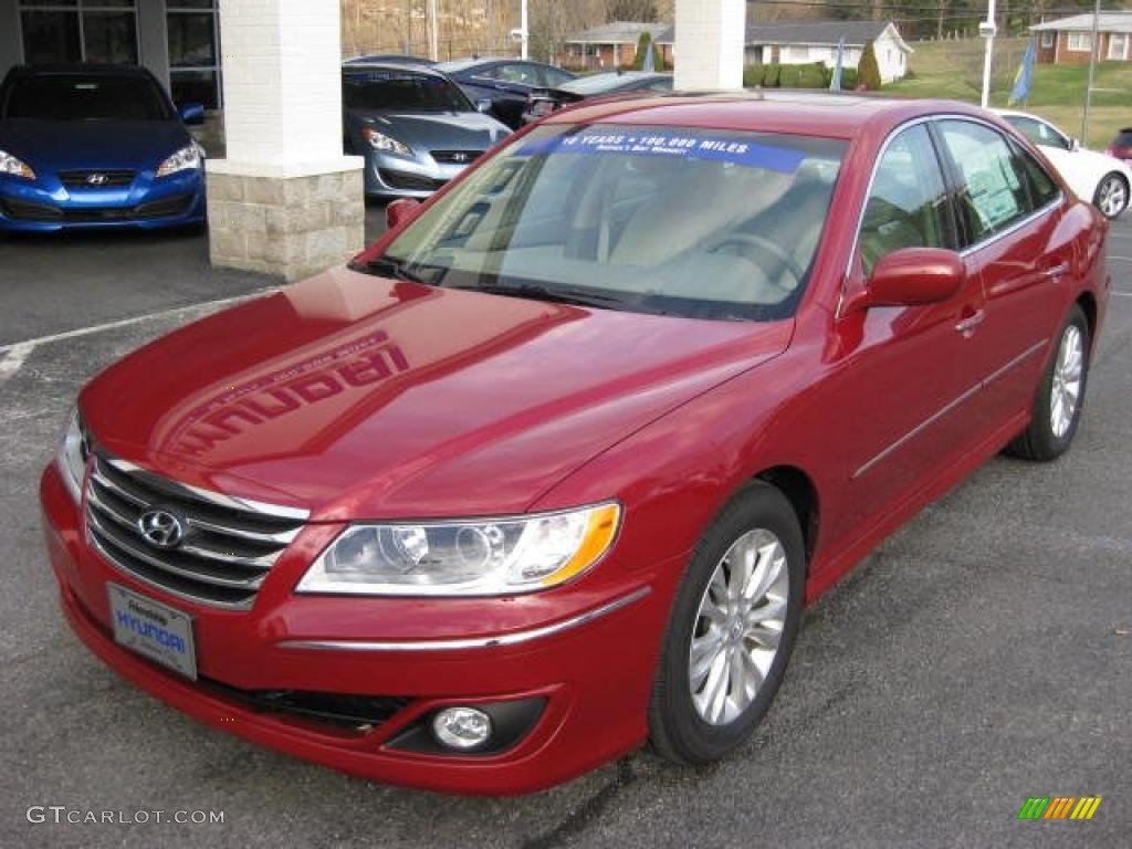 Venetian Red Pearl 2011 Hyundai Azera GLS Exterior Photo #46962390