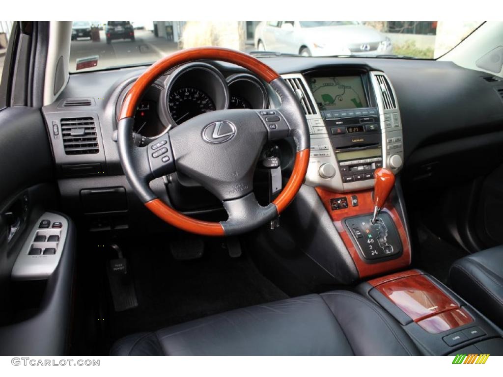 Black Interior 2008 Lexus RX 350 AWD Photo #46962396