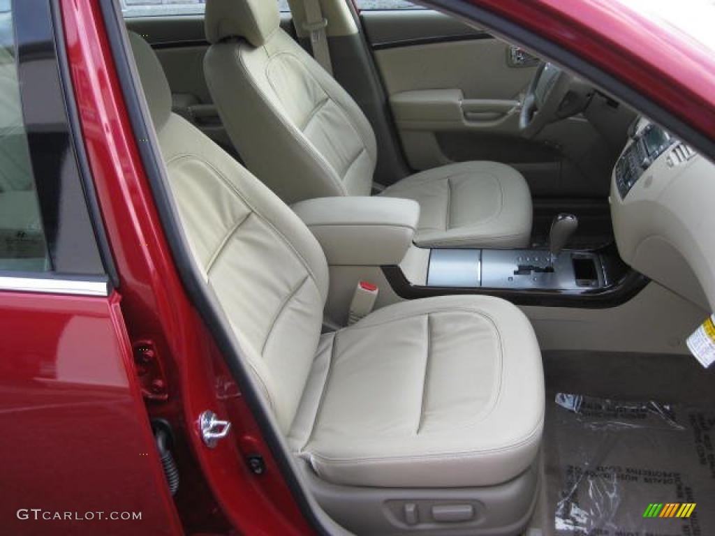 Beige Interior 2011 Hyundai Azera GLS Photo #46962594