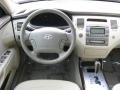 2011 Hyundai Azera Beige Interior Dashboard Photo