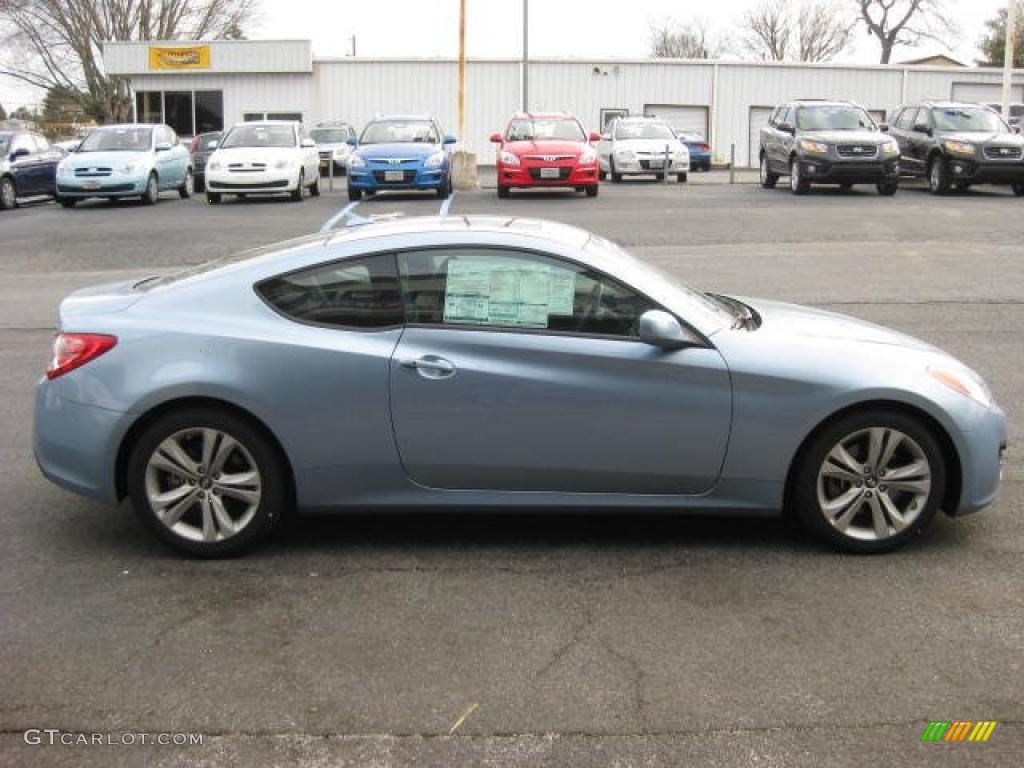 Acqua Minerale Blue 2011 Hyundai Genesis Coupe 2.0T Premium Exterior Photo #46962810
