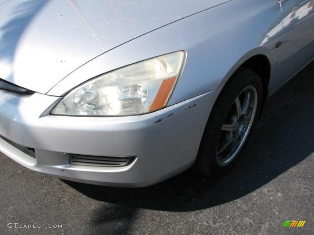 2003 Accord LX V6 Coupe - Satin Silver Metallic / Gray photo #4