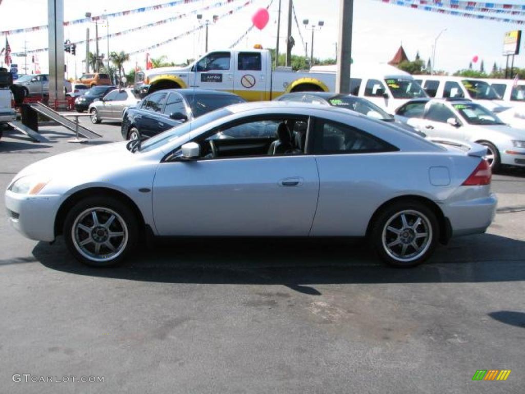 2003 Accord LX V6 Coupe - Satin Silver Metallic / Gray photo #6